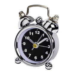 Hama 00186394 réveille-matin Réveil mécanique Noir, Argent