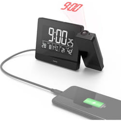Hama Plus Charge Réveil numérique Noir
