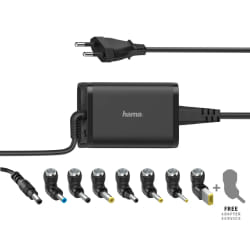Hama 200002 Ordinateur portable Noir Secteur Intérieure