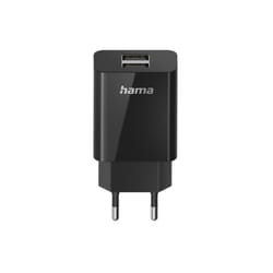 Hama 00200014 chargeur d'appareils mobiles Lecteur e-book, MP3, Haut-parleur portable, Smartphone, Tablette Noir Secteur Intérieure