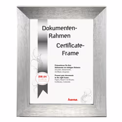 Hama Paris, Polystyrène, Argent, Cadre pour une seule photo, 10 x 15 cm, Rectangulaire, Réfléchissant