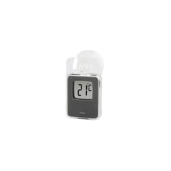 Hama 00186397 thermomètre environnement Thermomètre électrique Intérieur & extérieur Gris