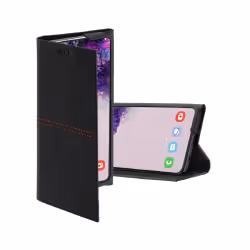 Hama Red Sensation No. 6, Étui avec portefeuille, Samsung, Galaxy S20, 15,8 cm (6.2"), Noir, Rouge