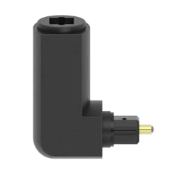 Hama 00205177 changeur de genre de câble ODT Toslink Noir