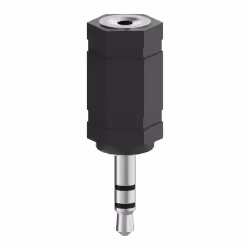 Hama 00205199, 2.5mm, 3,5mm, Noir, Argent
