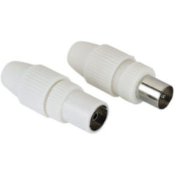 Hama 00205212 connecteur coaxial 2 pièce(s)