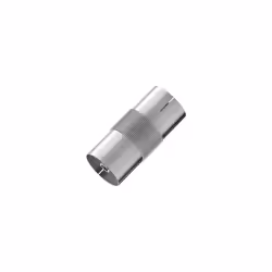 Hama 00205220, Coaxial, Coaxial, Femelle, Femelle, Argent, 1 pièce(s)