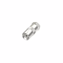 Hama 00205222, Type F, F, Coaxial, Mâle, Femelle, Argent