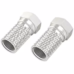 Hama 00205273, Type F, F, F, Argent, Métal, 4 pièce(s)