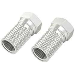 Hama 00205273 connecteur coaxial Type F 4 pièce(s)