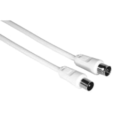 Hama 00205028 câble coaxial 1,5 m Blanc