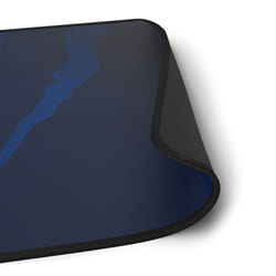uRage Lethality 300 Speed Tapis de souris de jeu Noir, Bleu