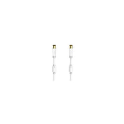 Hama 00205249 câble coaxial 7,5 m Blanc