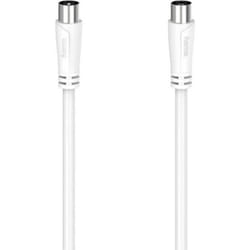 Hama 00205044 câble coaxial 0,75 m Blanc