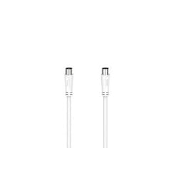 Hama 00205051 câble coaxial 20 m Blanc
