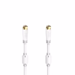 Hama 00205255, 10 m, F, F, Blanc