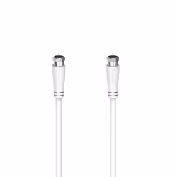 Hama 00205064, 3 m, F, F, Blanc