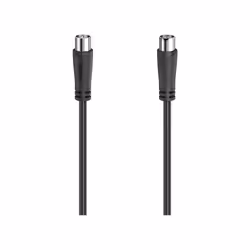 Hama 00205053, 3 m, Coaxial, Coaxial, Noir