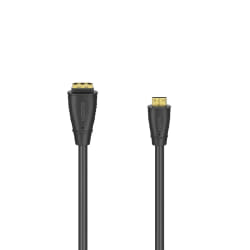 Hama 00205167 câble HDMI 0,1 m HDMI Type C (Mini) HDMI Type A (Standard) Noir