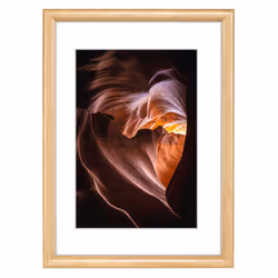 Hama Phoenix, Verre, Bois, Transparent, Cadre pour une seule photo, Mur, 20 x 28 cm, Rectangulaire