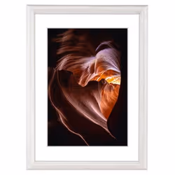 Hama Phoenix, Bois, Blanc, Cadre pour une seule photo, 15 x 20 cm, Rectangulaire, Portrait