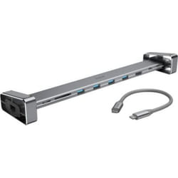 Hama 00200103 station d'accueil USB 3.2 Gen 1 (3.1 Gen 1) Type-C Gris