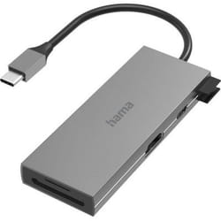 Hama 00200110 station d'accueil USB 3.2 Gen 1 (3.1 Gen 1) Type-C Gris