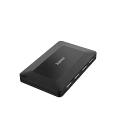 Hama 00200122 hub & concentrateur USB 2.0 480 Mbit/s Noir