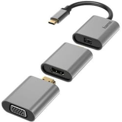 Hama 00200306 adaptateur graphique USB 4096 x 2160 pixels Gris