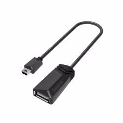 Hama 00200309, Mini-USB B, USB A, USB 2.0, 480 Mbit/s, Noir