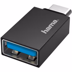 Hama 00200311, USB Type-C, USB Type-A, Noir