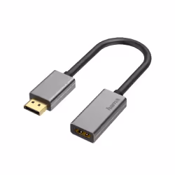 Hama 00200329, DisplayPort, HDMI, Mâle, Femelle, Droit, Droit