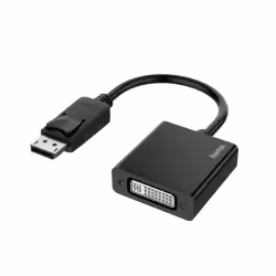 Hama 00200336, DisplayPort, DVI-I, Mâle, Femelle, Droit, Droit