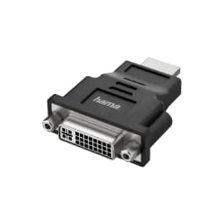 Hama 00200339 câble vidéo et adaptateur HDMI Type A (Standard) DVI-I Noir