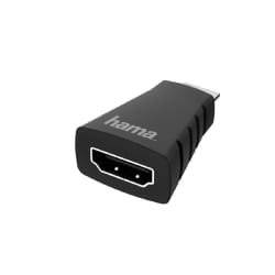 Hama 00200347 câble vidéo et adaptateur HDMI Type C (Mini) HDMI Noir