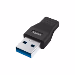 Hama 00200354, USB Type-A, USB Type-C, Noir