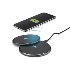 Hama QI-FC10 Téléphone portable Noir USB Recharge sans fil Charge rapide Intérieure