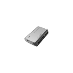 Hama All in One lecteur de carte mémoire USB 2.0 Noir, Argent