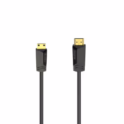 Hama 00205015, 1,5 m, HDMI Type A (Standard), HDMI Type C (Mini), Compatibilité 3D, 18 Gbit/s, Noir