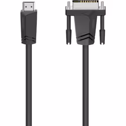 Hama 00205018, 1,5 m, HDMI Type A (Standard), DVI-D, Mâle, Mâle, Droit