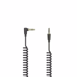 Hama Flexi-Slim, 3,5mm, Mâle, 3,5mm, Mâle, 1,5 m, Noir