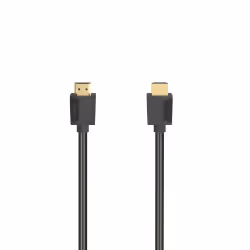 Hama 00205241, 1 m, HDMI Type A (Standard), HDMI Type A (Standard), Compatibilité 3D, 48 Gbit/s, Noir