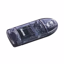 Hama 00124194, MicroSD (TransFlash), MicroSDHC, MicroSDXC, SD, SDHC, SDXC, Anthracite, 5000 Mbit/s, Statut, Windows 10/8/7/XP ...