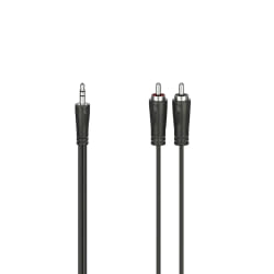 Hama 00205111 câble audio 3 m 3,5mm 2 x RCA Noir
