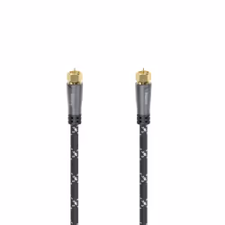 Hama 00205078, 3 m, F, F, Noir, Gris