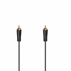 Hama 00205148, RCA, Mâle, RCA, Mâle, 1,5 m, Noir