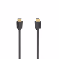 Hama 00200700, 2 m, HDMI Type A (Standard), HDMI Type A (Standard), 48 Gbit/s, Canal de retour audio (ARC, Audio Return Chann ...