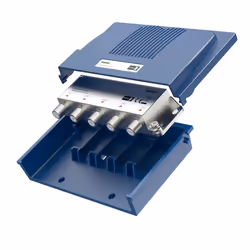 Hama 00205290, Diviseur de câbles, 950 - 2500 MHz, Bleu, Argent, Métal, Plastique, 3,5 dB, F