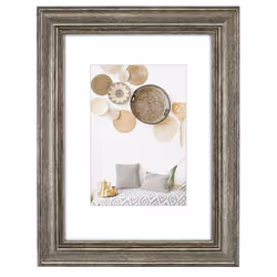 Hama Lobby, Verre, Polystyrène, Bronze, Cadre pour une seule photo, Table, Mur, 13 x 18 cm, Ovale