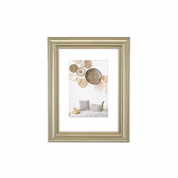 Hama Lobby, Verre, Polystyrène, Or, Cadre pour une seule photo, Table, Mur, 10 x 15 cm, Rectangulaire
